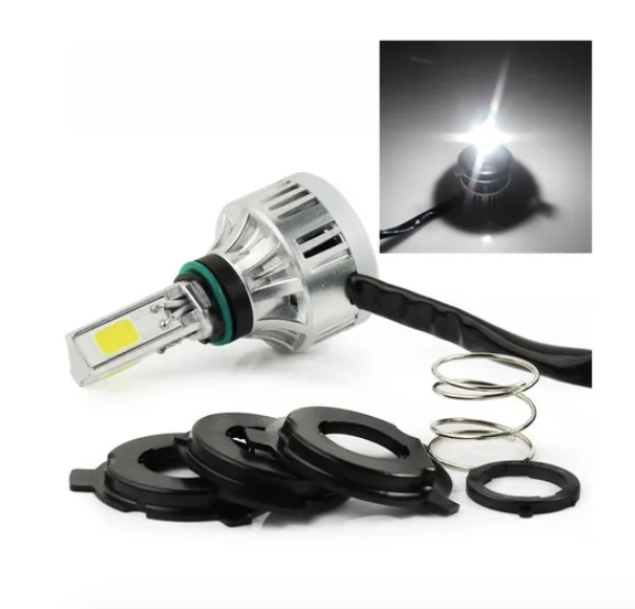 Bombillo led DC-AC 8000 lumenes full blanco 4 caras